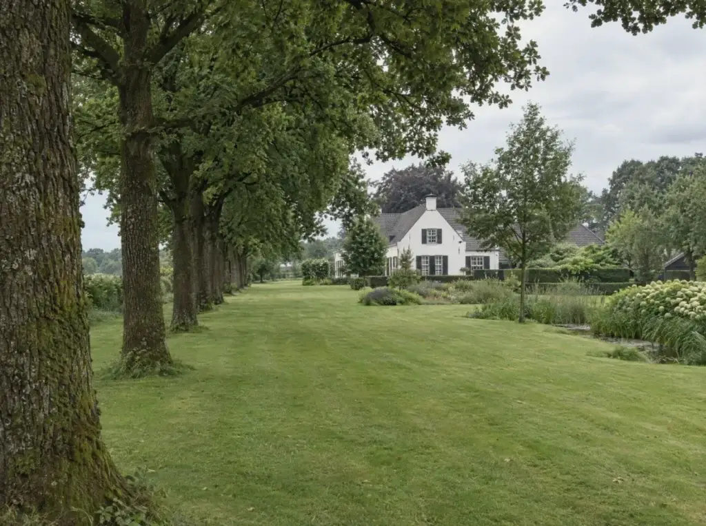 Verzorgde tuin in de Kempen – sfeerbeeld voor Hilvarenbeek