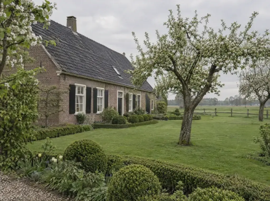 Verzorgde tuin in de Kempen – sfeerbeeld voor Reusel-De Mierden